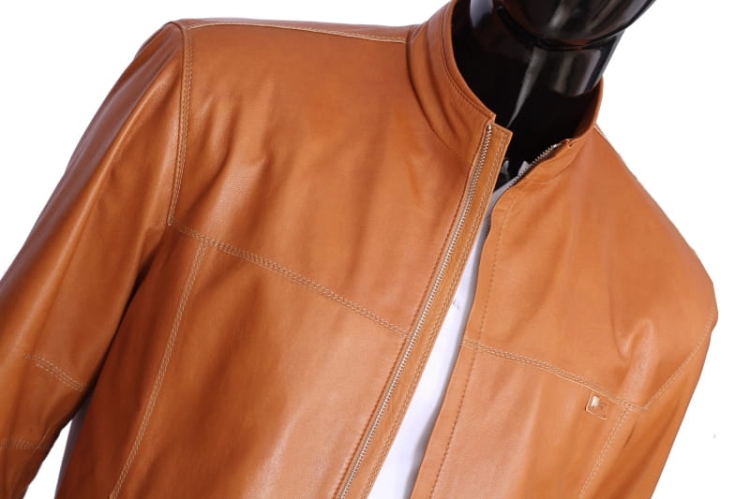 Kurtka skórzana męska DORJAN OLF080