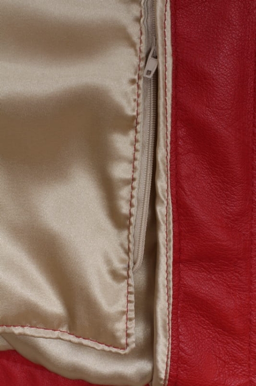 Kurtka skórzana damska DORJAN MJA461 podszewka