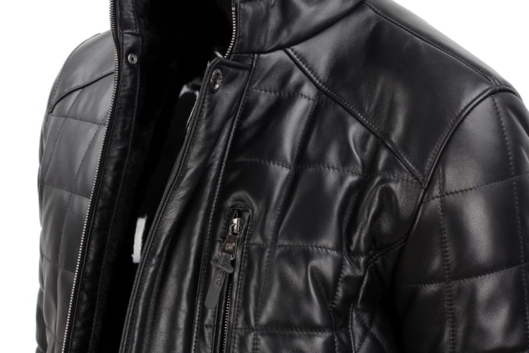 Kurtka skórzana pikowana męska DORJAN CM PAB451 9.JPG