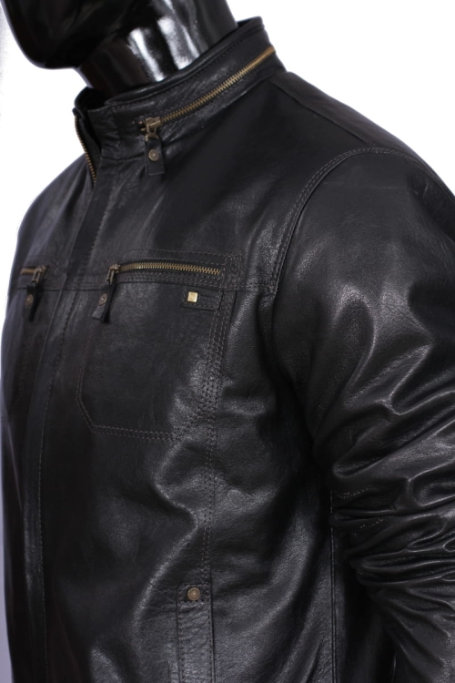 Kurtka skórzana męska DORJAN OLG950_1
