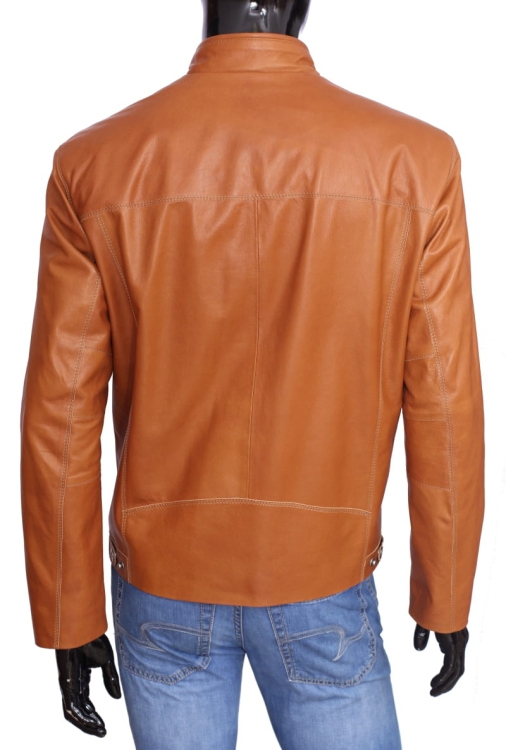 Kurtka skórzana męska DORJAN OLF080