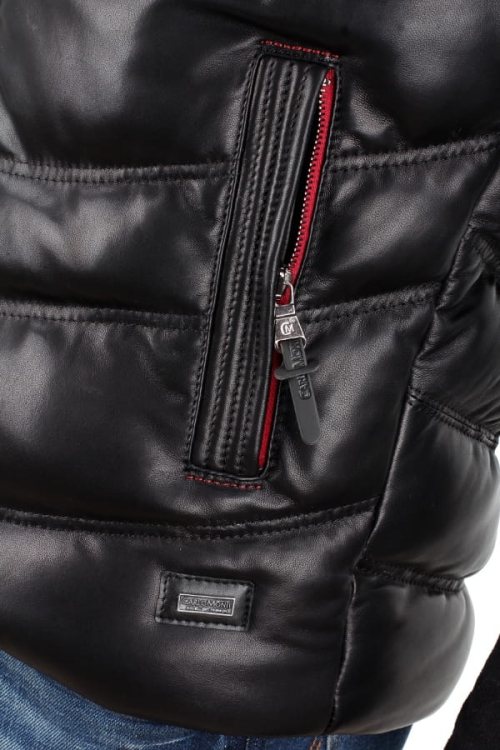 Kamizelka skórzana męska DORJAN CM GRE450 12.JPG