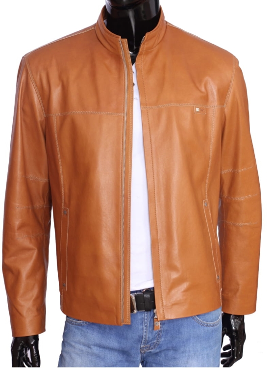 Kurtka skórzana męska DORJAN OLF080