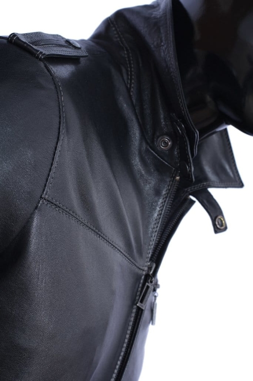 Kurtka skórzana męska CARLO MONTI TOM950