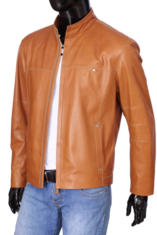 Kurtka skórzana męska DORJAN OLF080