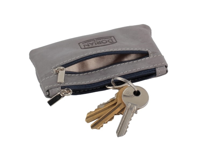 Skórzane etui do kluczy KK102 z dodatkową kieszonką 