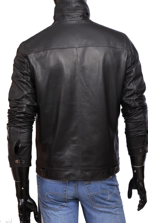 Kurtka skórzana męska CARLO MONTI TOM950_3