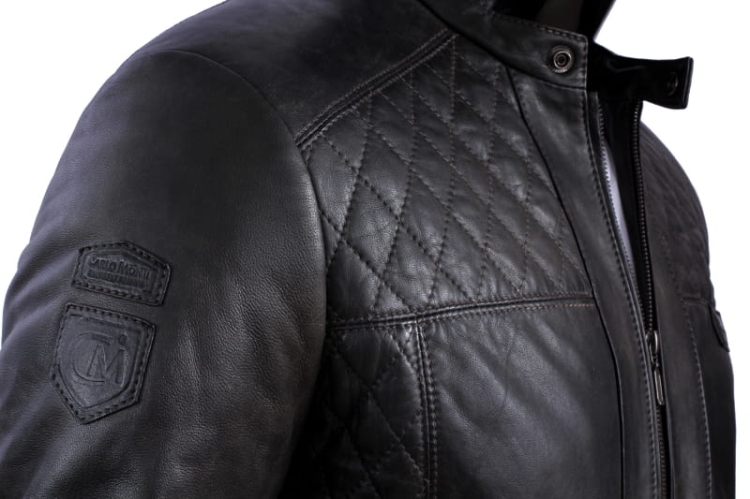 Kurtka skórzana męska CARLO MONTI PDR450 / 14