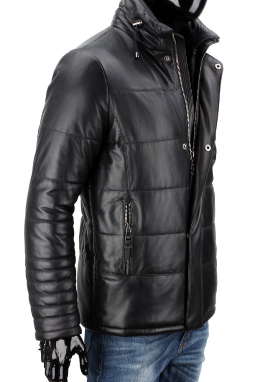 Kurtka skórzana pikowana męska DORJAN CM ATU450 2.JPG