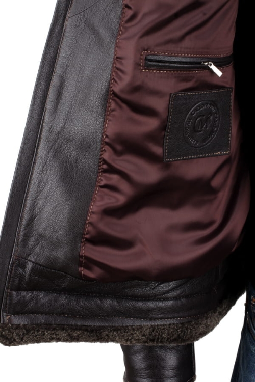 Kurtka skórzana męska - pilotka CM DORJAN TMK160 10.JPG