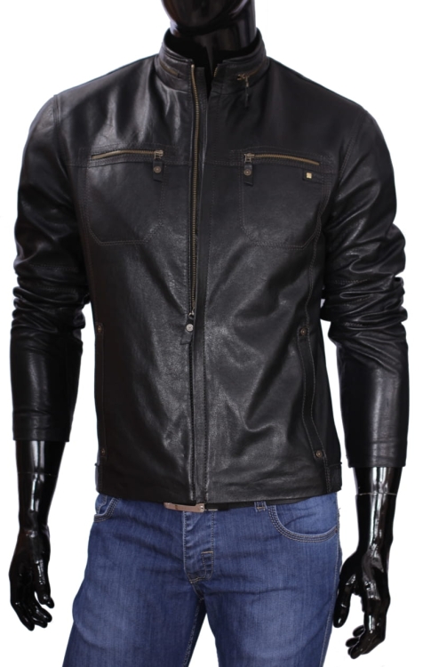 Kurtka skórzana męska DORJAN OLG950_1