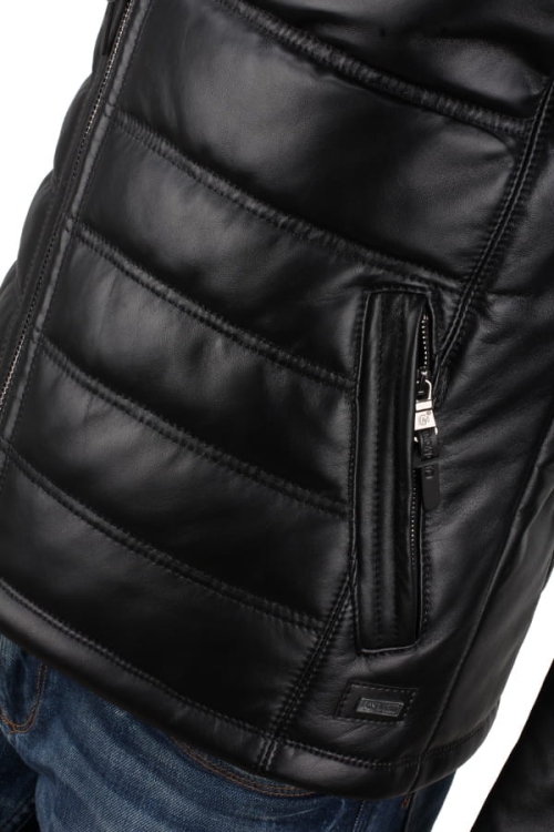 Ramoneska skórzana z kapturem DORJAN CM LSR450 14.JPG