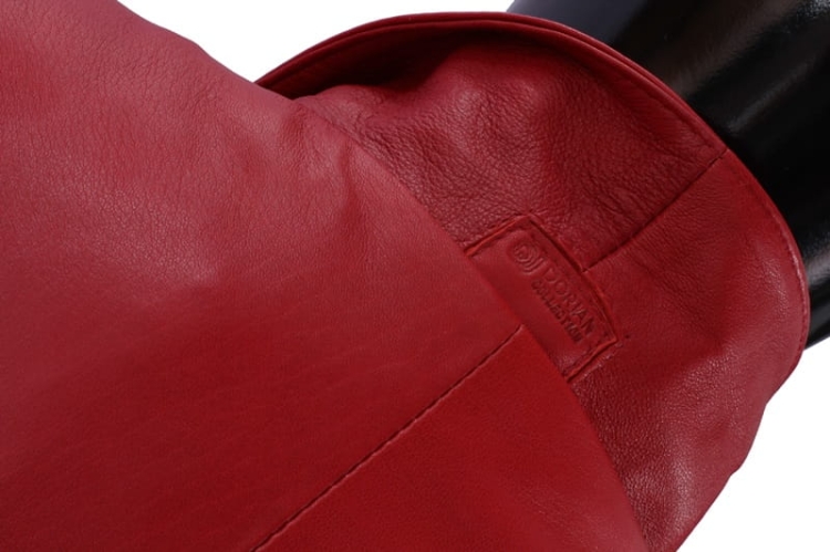 Kurtka skórzana damska DORJAN MJA461 kołnierz 