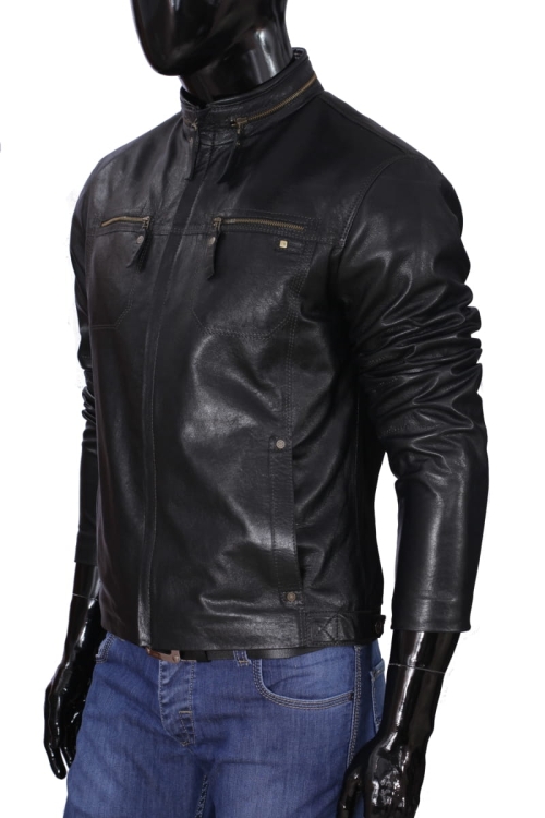 Kurtka skórzana męska DORJAN OLG950_1