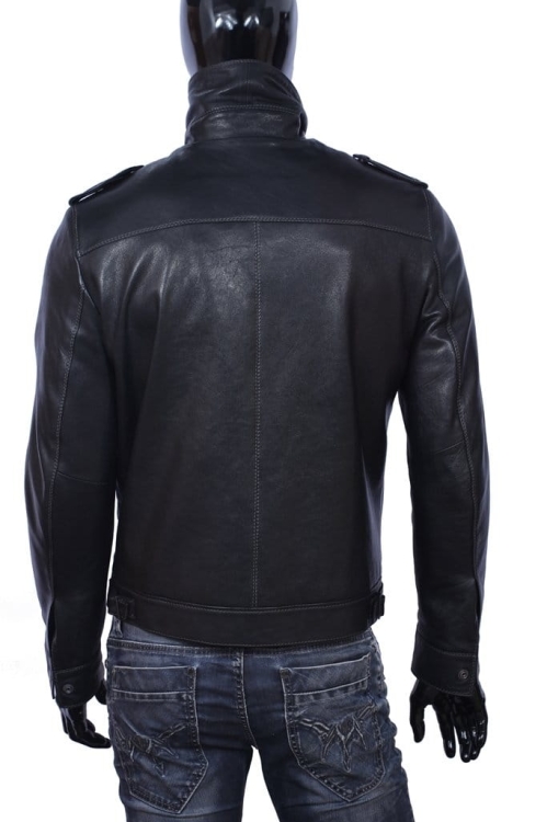 Kurtka skórzana męska CARLO MONTI TOM950