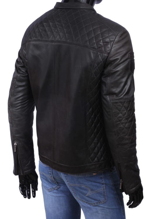 Kurtka skórzana męska CARLO MONTI PDR450 / 9