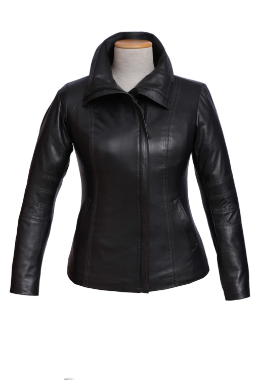 Kurtka skórzana damska CARLO MONTI AGT450