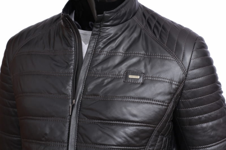 KURTKA SKÓRZANA MĘSKA CARLO MONTI NIK451