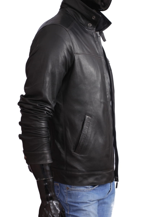 Kurtka skórzana męska CARLO MONTI TOM950_3