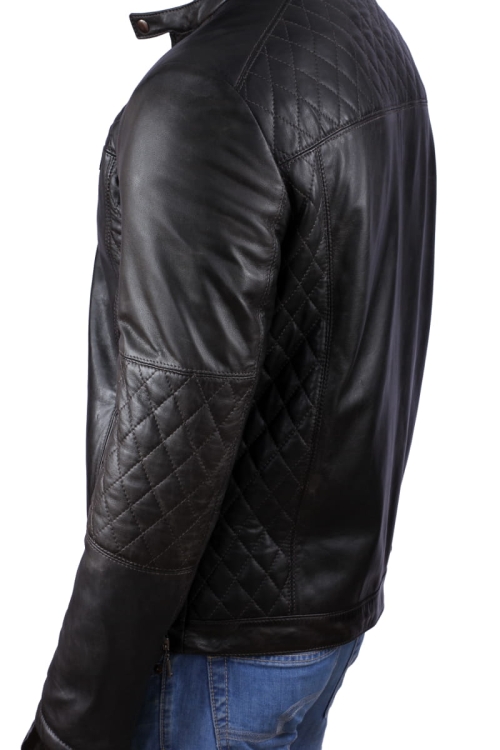 Kurtka skórzana męska CARLO MONTI PDR450 / 7