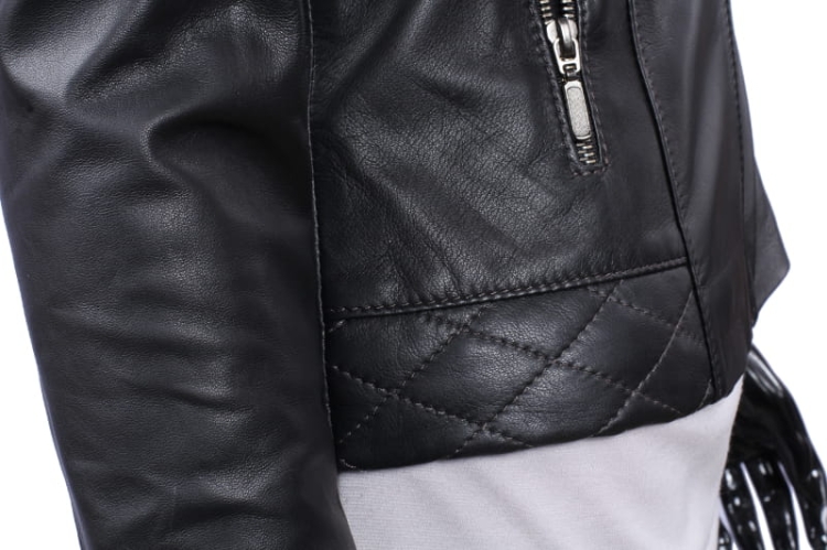 KURTKA SKÓRZANA PIKOWANA DAMSKA DORJAN ANI450