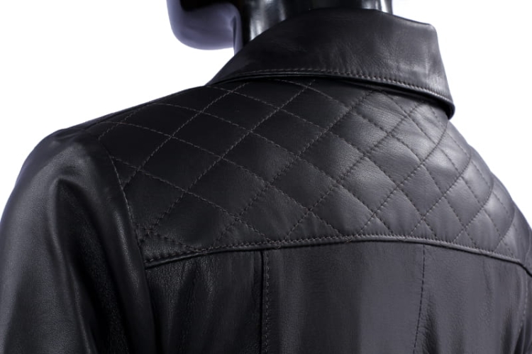 KURTKA SKÓRZANA PIKOWANA DAMSKA DORJAN ANI450