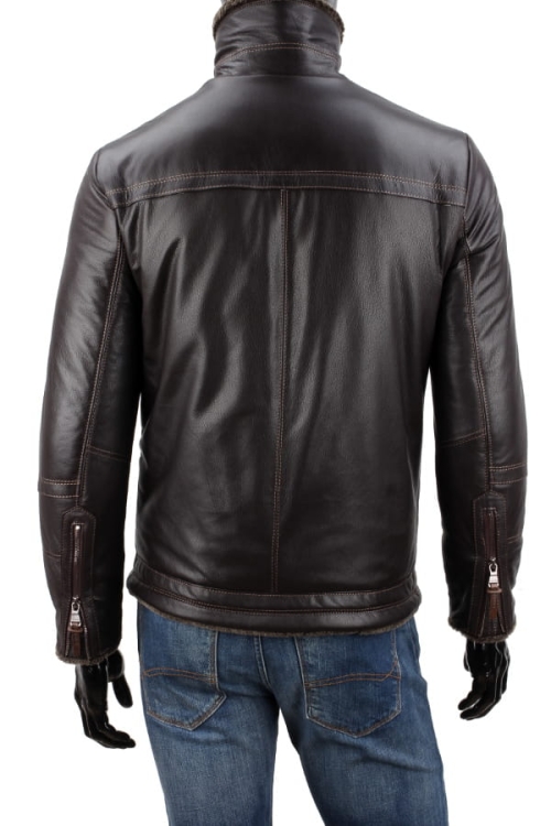 Kurtka skórzana męska - pilotka CM DORJAN TMK160 7.JPG