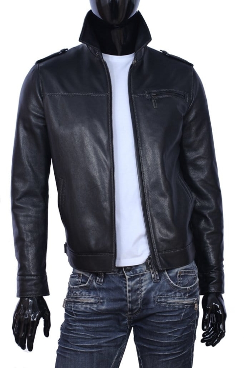 Kurtka skórzana męska CARLO MONTI TOM950