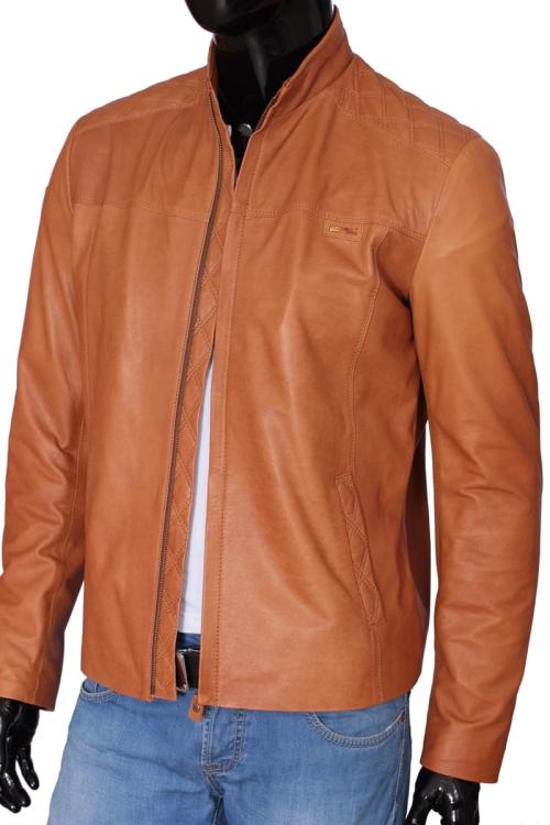 Kurtka skórzana męska CARLO MONTI PIK116