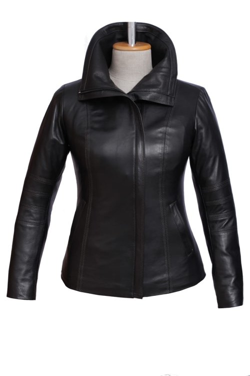 Kurtka skórzana damska CARLO MONTI AGT450