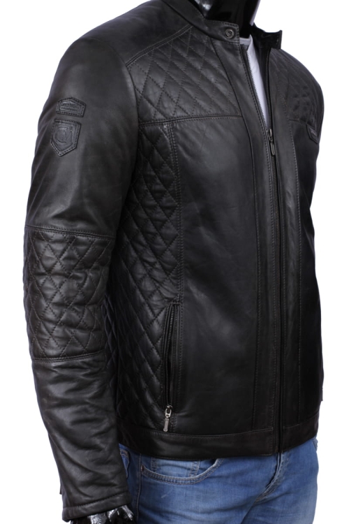Kurtka skórzana męska CARLO MONTI PDR450 / 11