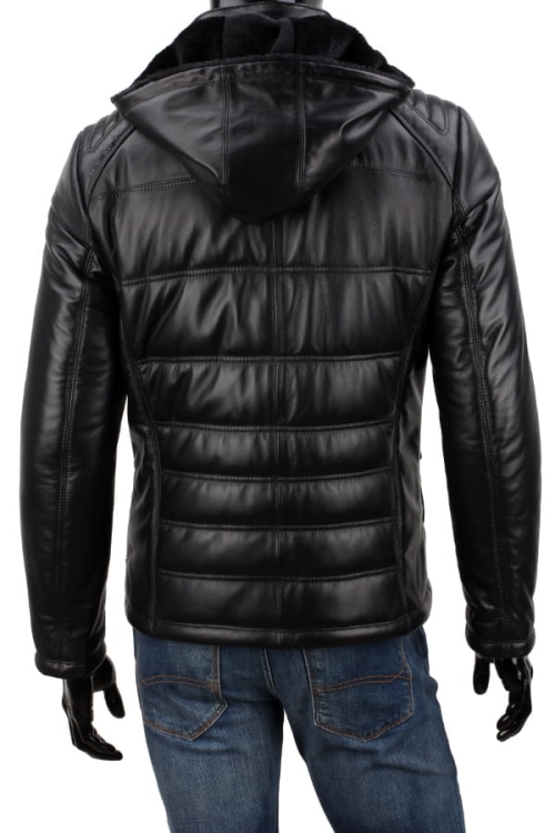 Ramoneska skórzana z kapturem DORJAN CM LSR450 8.JPG