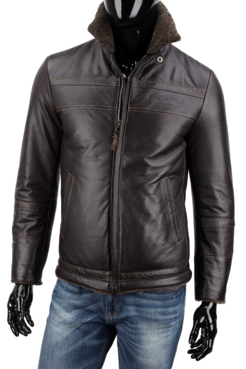 Kurtka skórzana męska - pilotka CM DORJAN TMK160 3.JPG