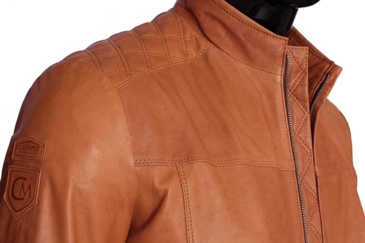 Kurtka skórzana męska CARLO MONTI PIK116