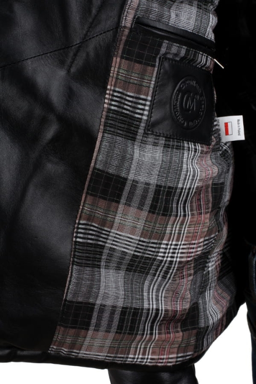 Ramoneska skórzana z kapturem DORJAN CM LSR450 15.JPG