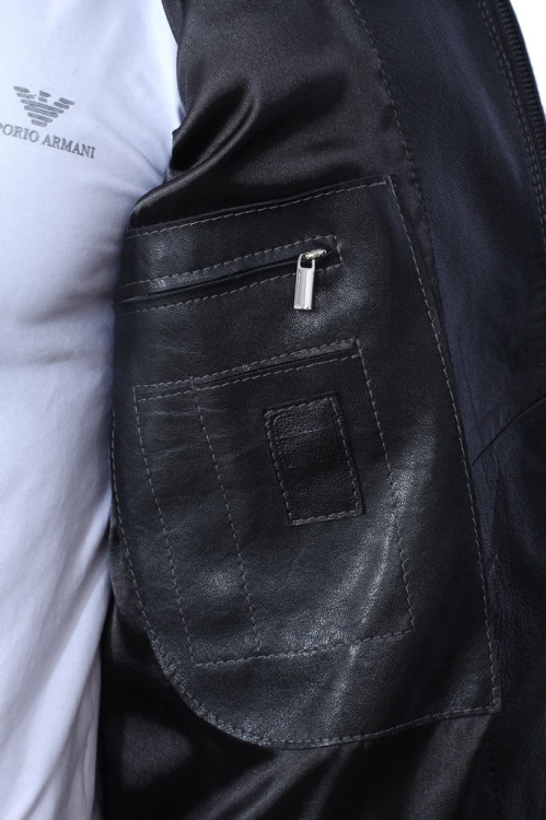 Kurtka skórzana męska CARLO MONTI TOM950