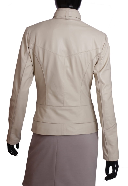 Kurtka skórzana damska DORJAN IZL076 tył