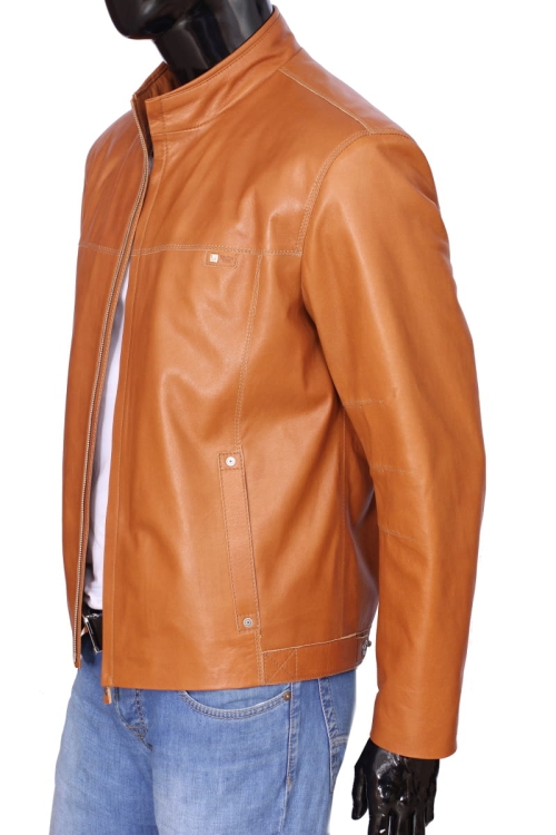 Kurtka skórzana męska DORJAN OLF080