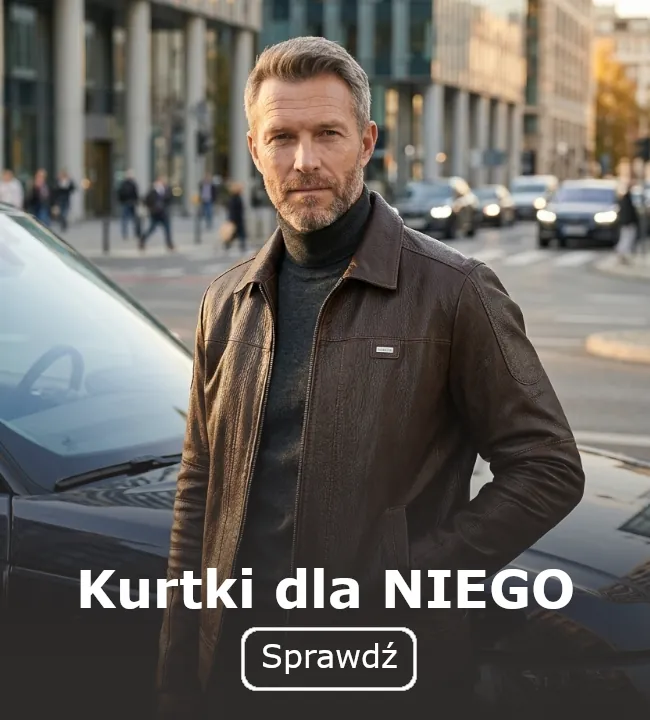 Kurtka Skórzana Męska Ramoneska dla Niego